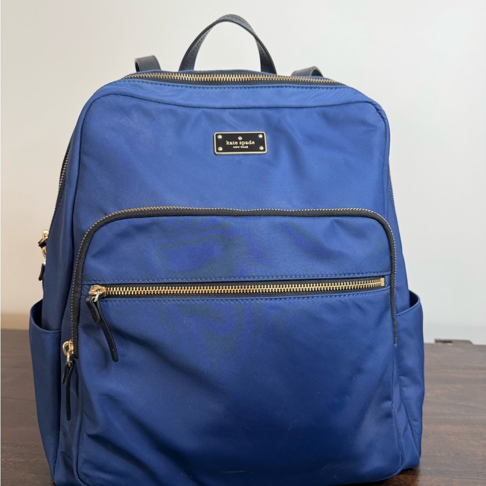 Kate Spade Blue Backpack